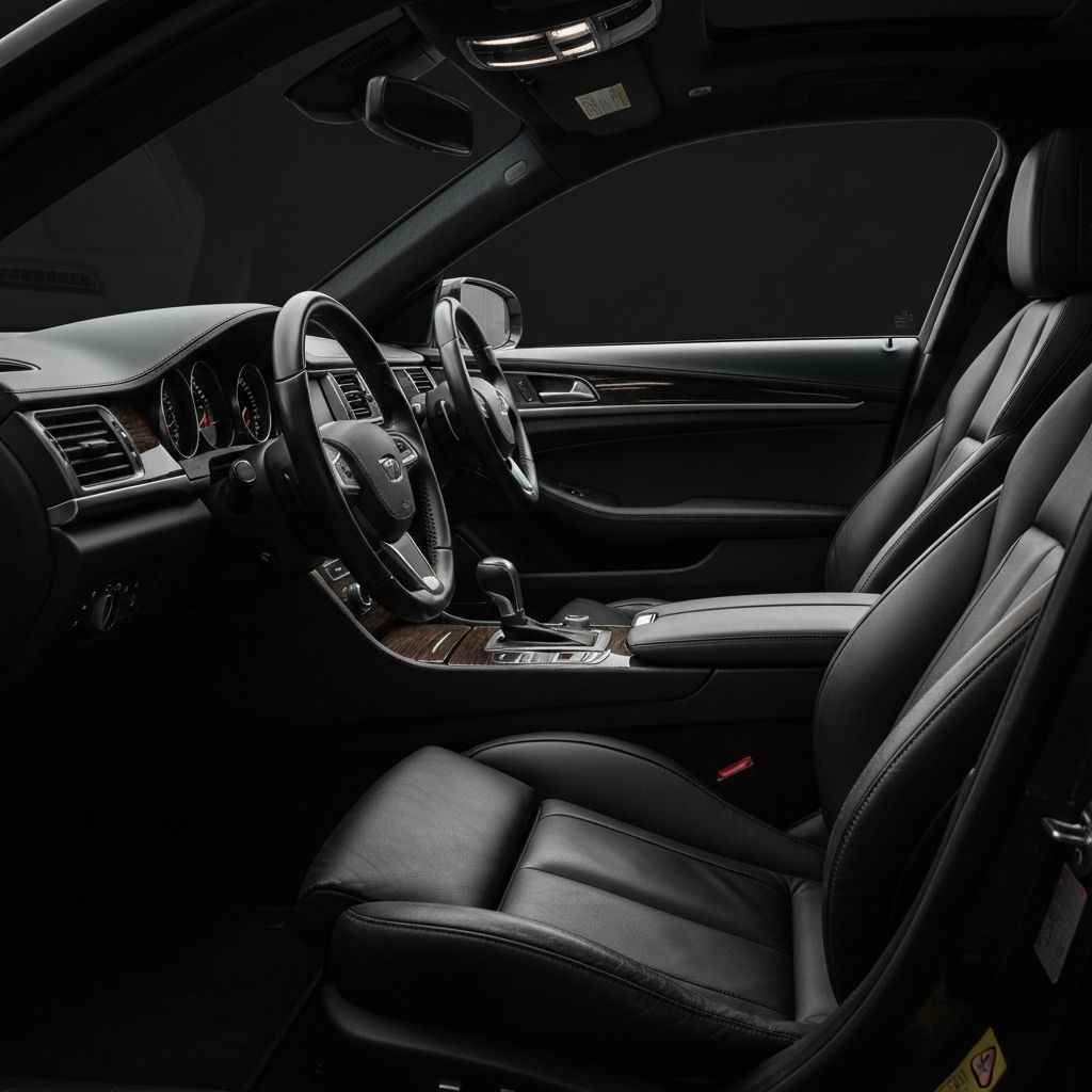 Interior detailing result